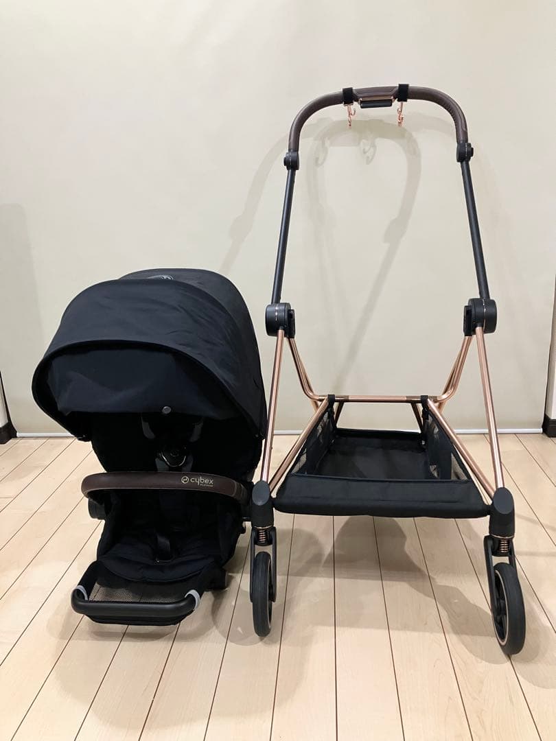 cybex MIOS フレーム＆シートJP3 ローズゴールド ベビーカー