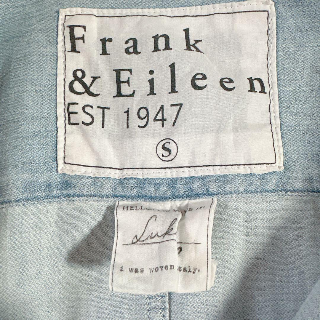 美品♪フランクアンドアイリーン LUKE ルーク デニムウォッシュドシャツ