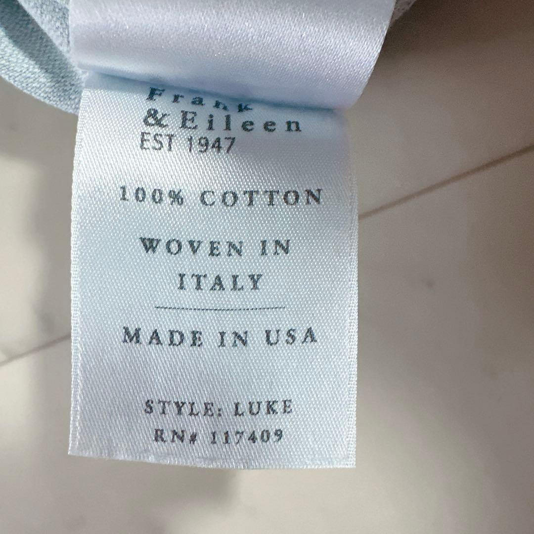 美品♪フランクアンドアイリーン LUKE ルーク デニムウォッシュドシャツ