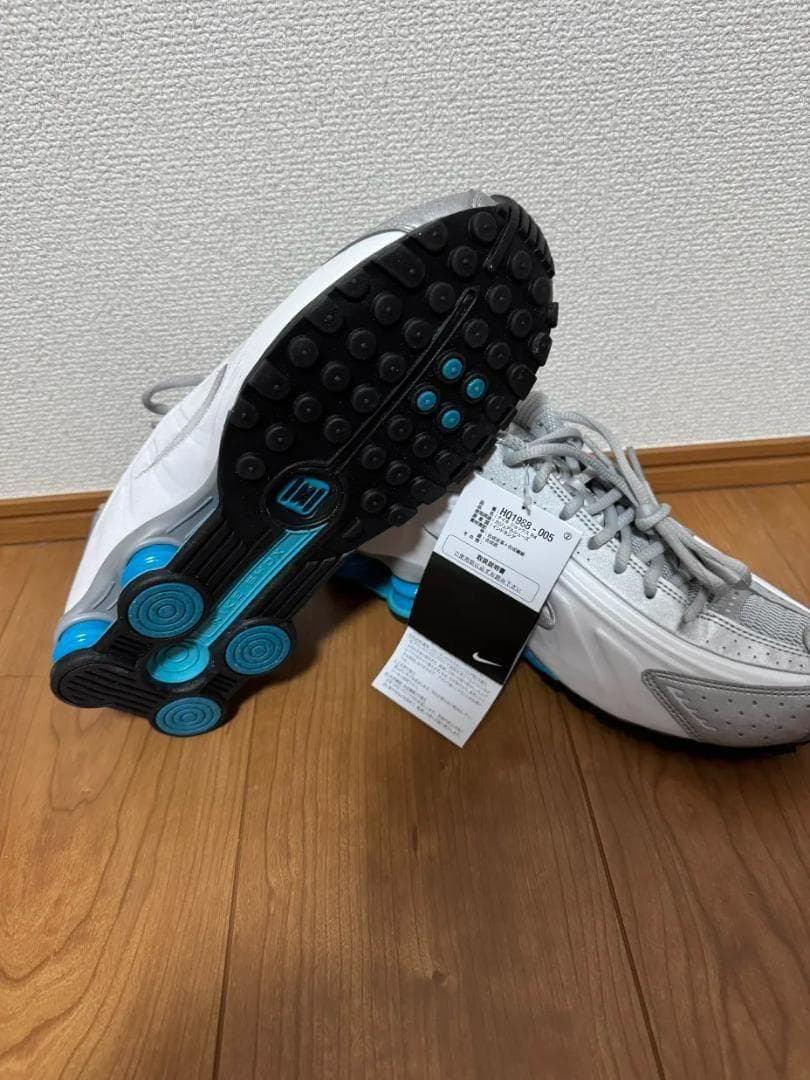 新品 26cm NIKE SHOX R4 ナイキ ショックス シルバー