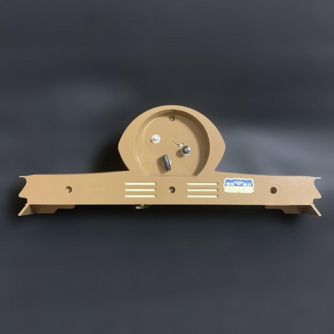 【デッドストック】東京時計 日の出型 置時計