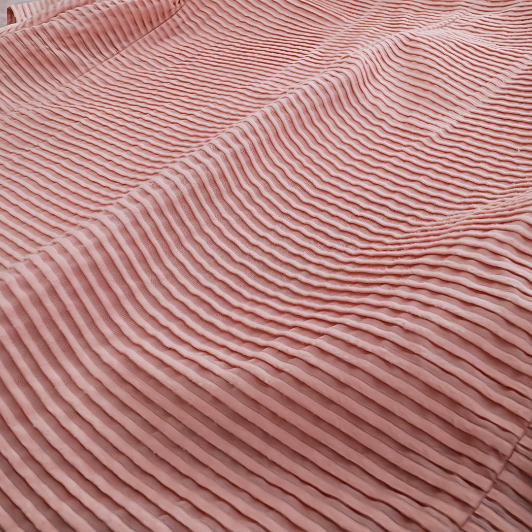 Drawer｜ドゥロワー タックボーダーショートスリーブブラウス