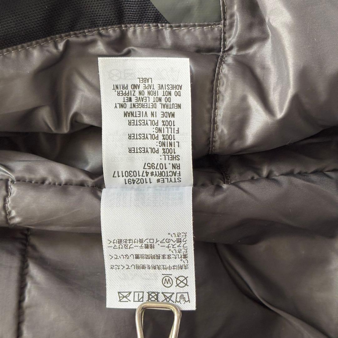 02229 モンベル　シャルモパーカ　スキーウェア　ダウンジャケット グレー