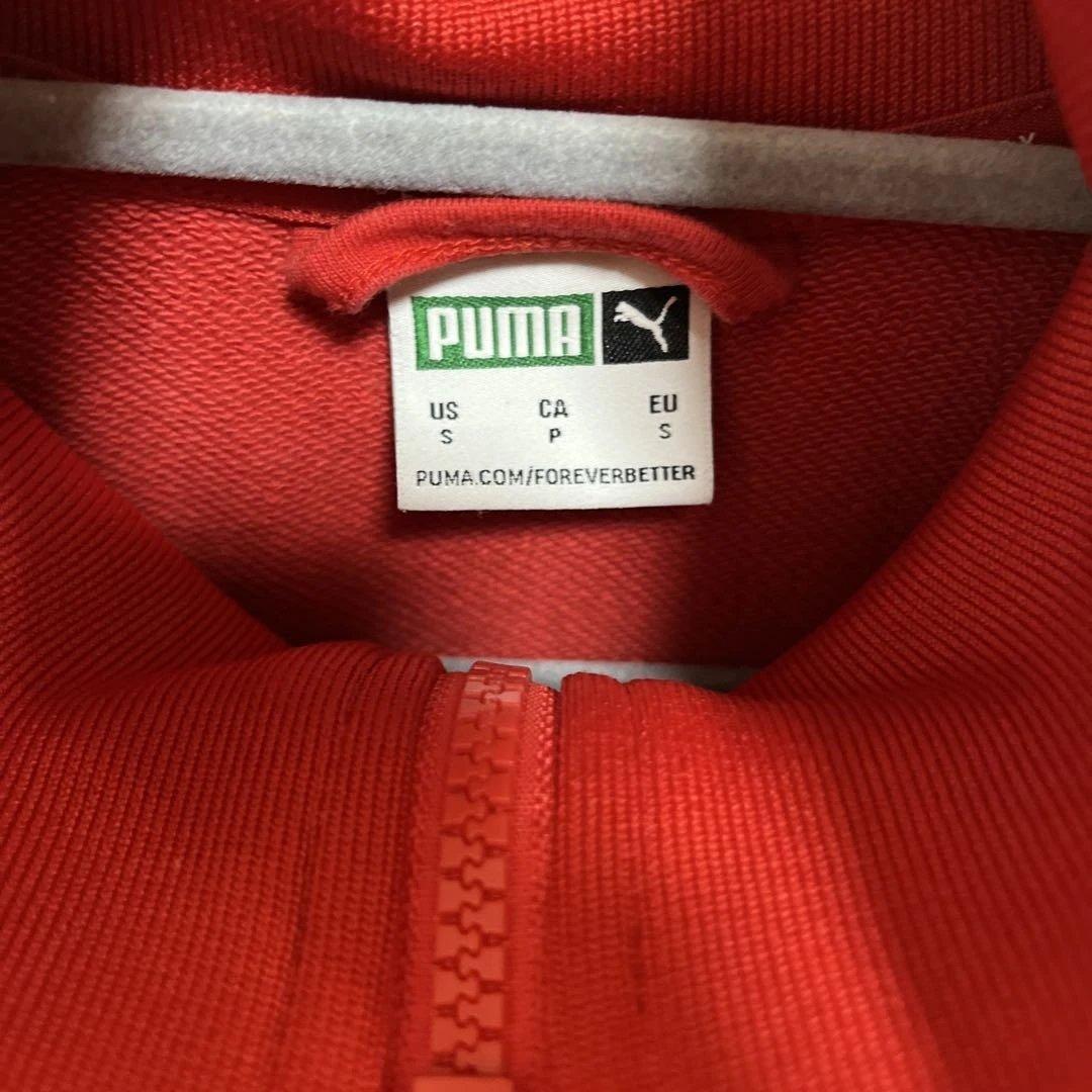 プーマトラックジャケットT7 赤