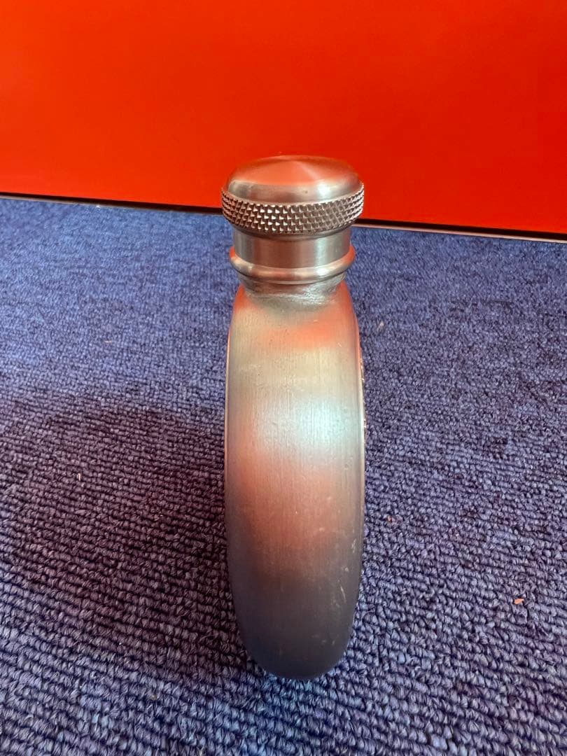 1309 tumasek pewter　酒器　ウィスキーボトル　スキットル　錫製