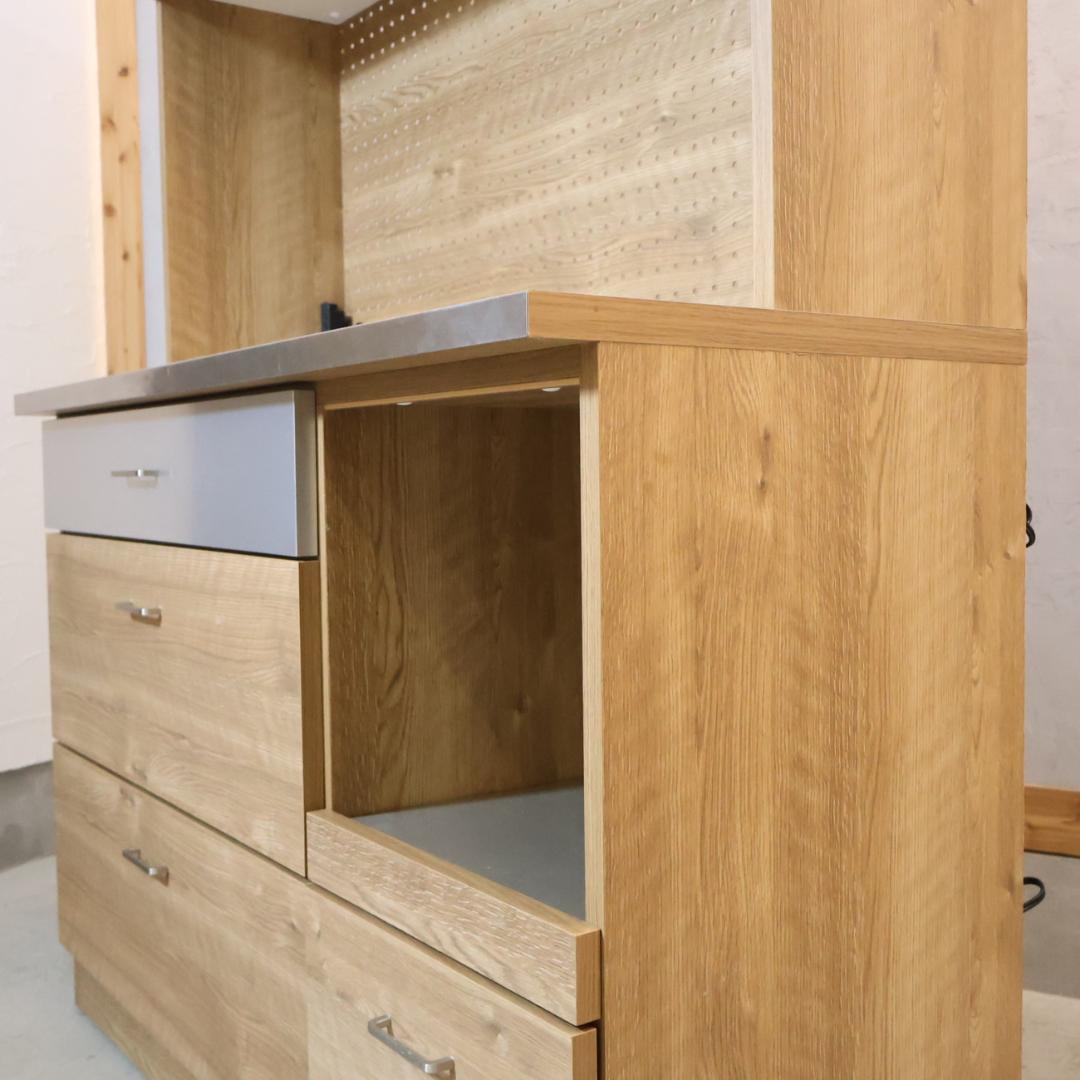 末次家具 LUCIDO キッチンボード カップボード 食器棚 キッチンボード