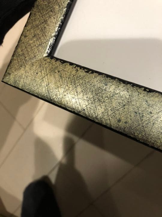 額縁　ポスター　アルミ　アクリル板付き