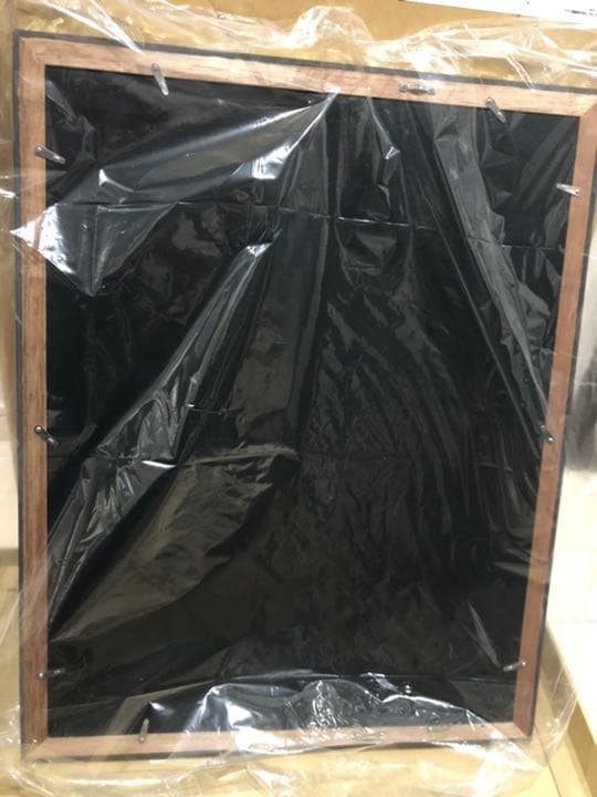 額縁　ポスター　アルミ　アクリル板付き