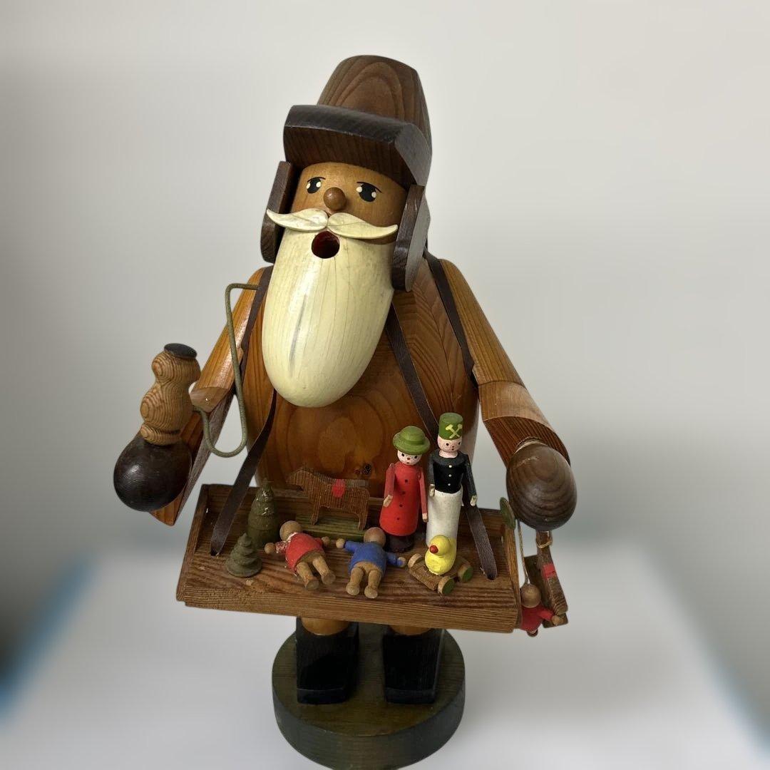 高さ　約３7cm ドイツ　パイプ人形