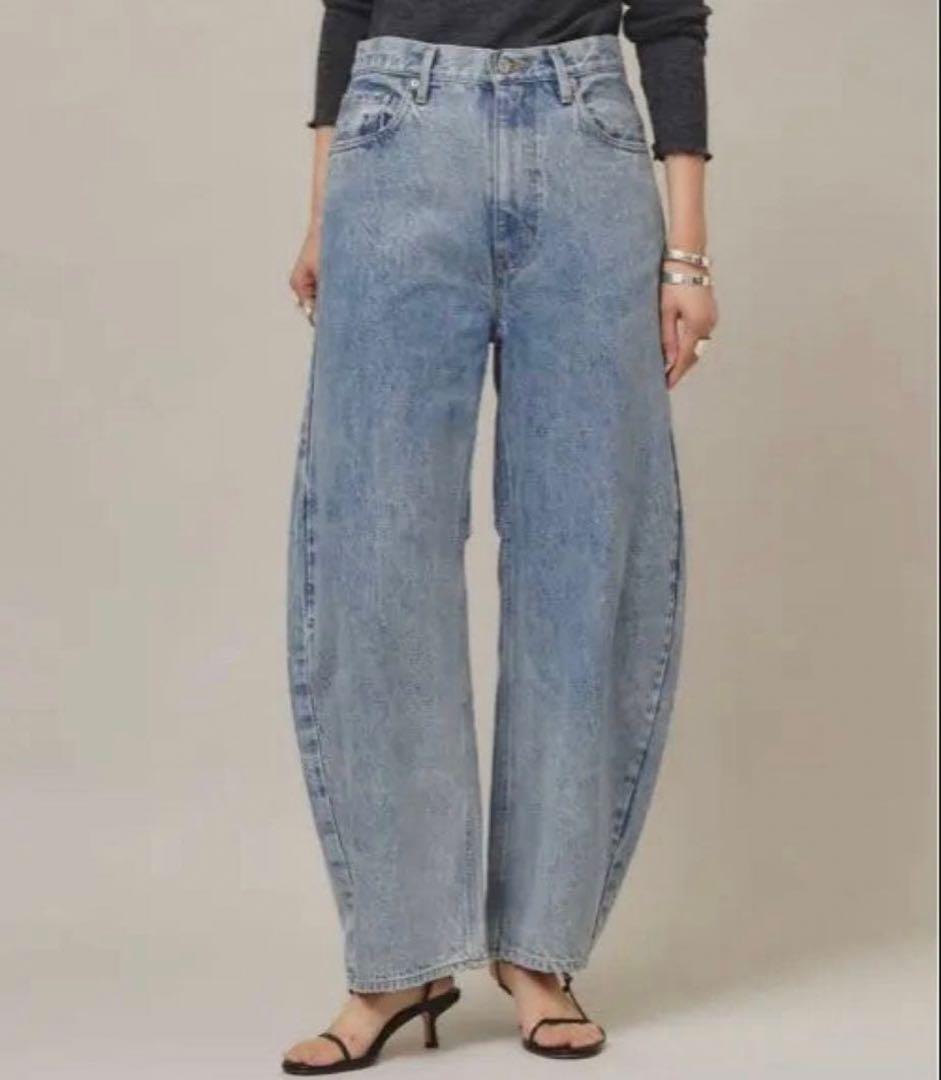 Curensologyカレンソロジー＜&RC＞カーヴィーデニムパンツ ブルー34