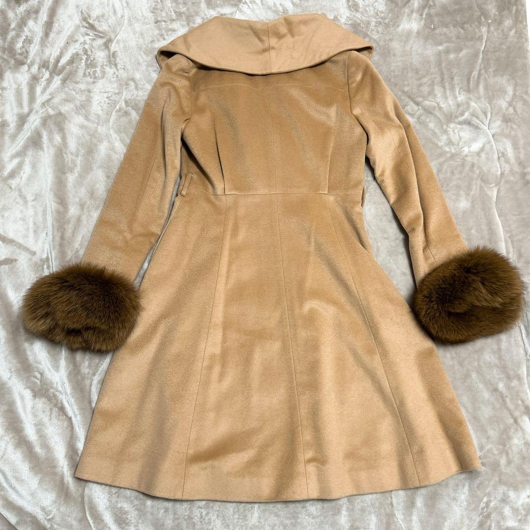 INED カシミア100%ロングコート