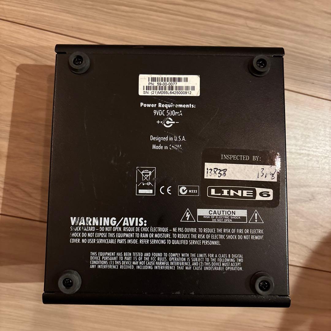 LINE 6 M5 Stompbox Modeler / 動作良好