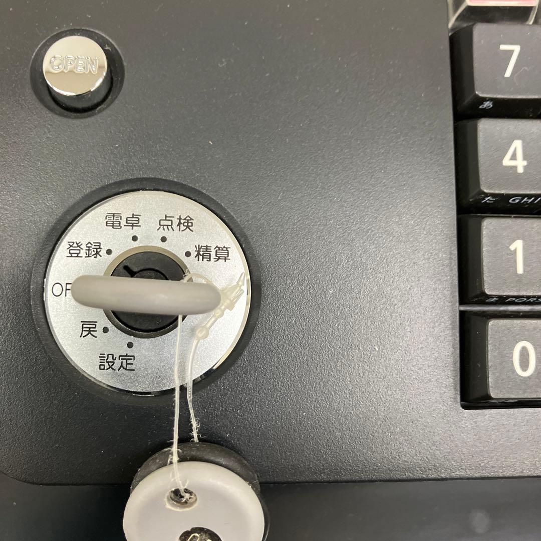 CASIO 電子レジスター TE-340 NL-300 インボイス 鍵付き