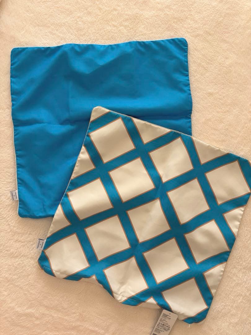 新品タグ付き　Francfranc ルルメリー クッションカバー2点セット