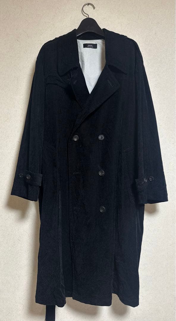 22AW ensou. ベルテッドトレンチコート