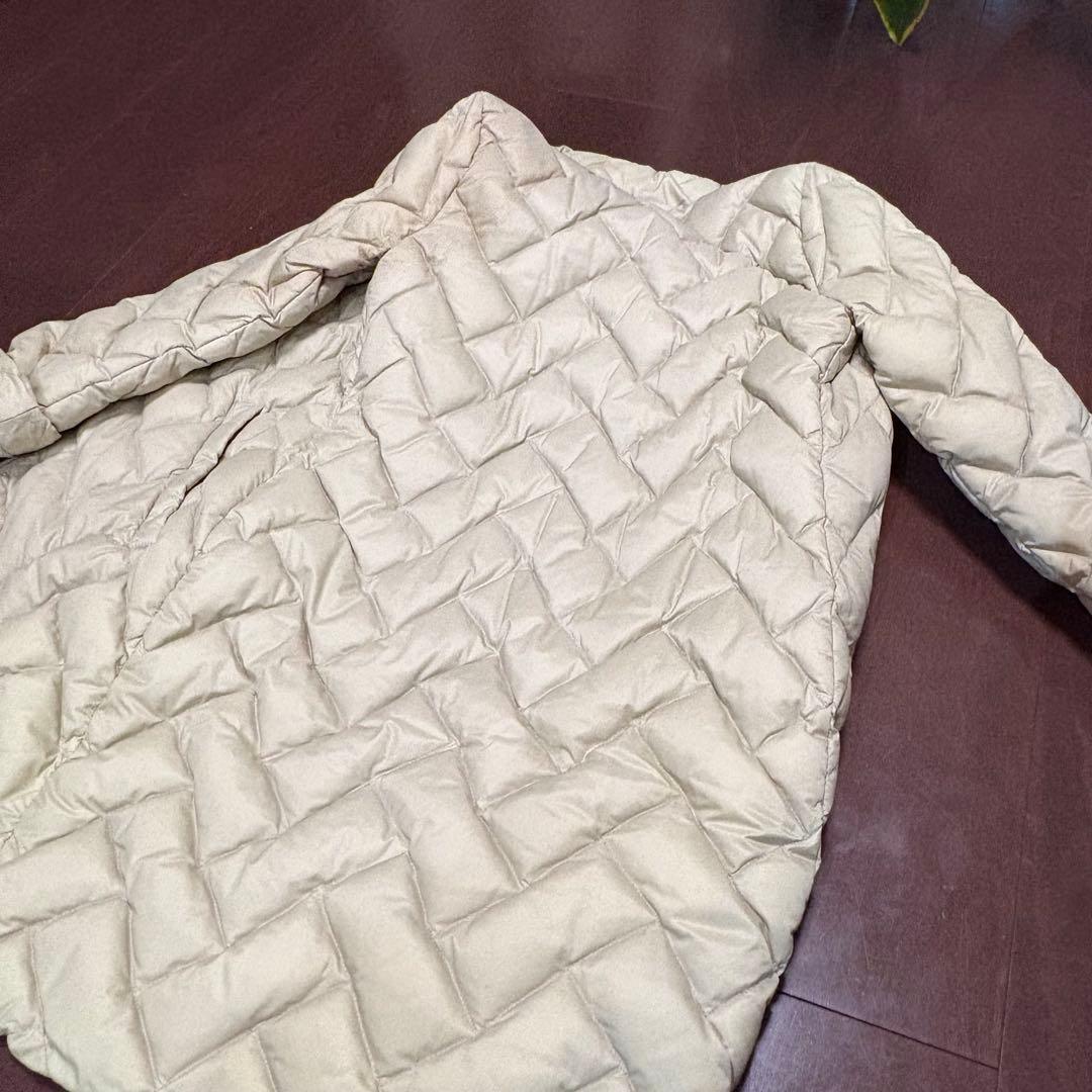 MONCLER モンクレール アイボリー ダウンジャケット サイズ0