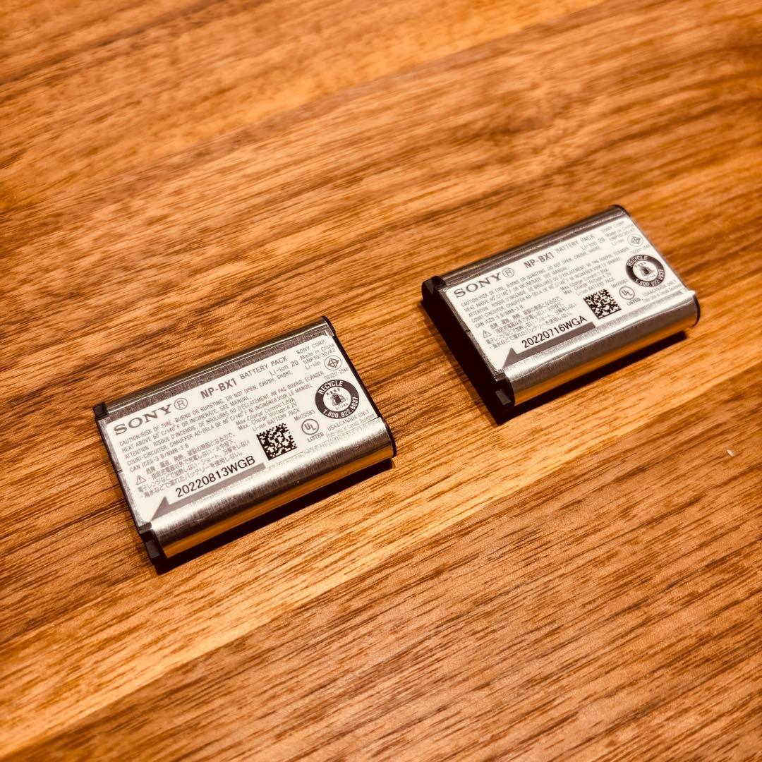 SONY HDR-CX470 ハンディカム　バッテリー2個