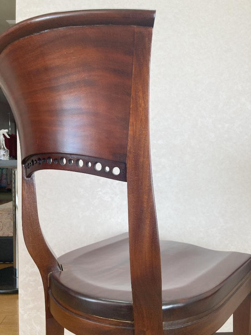 Lutiru 2　木製椅子 ダークブラウン