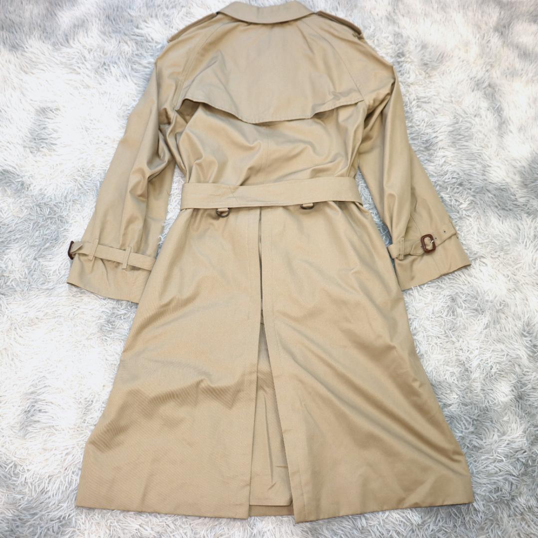 美品バーバリーロンドン✨トレンチコート　ノバチェック　ベルト　サイズ４８　英国製