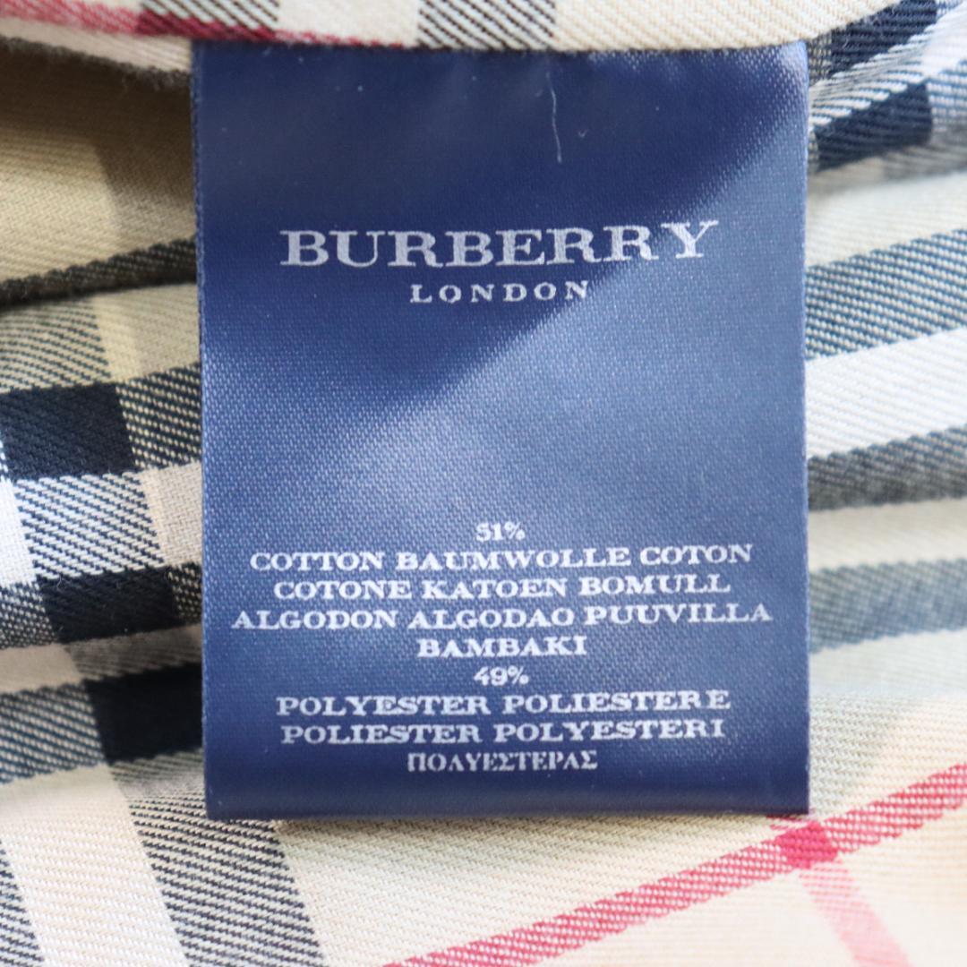 美品バーバリーロンドン✨トレンチコート　ノバチェック　ベルト　サイズ４８　英国製