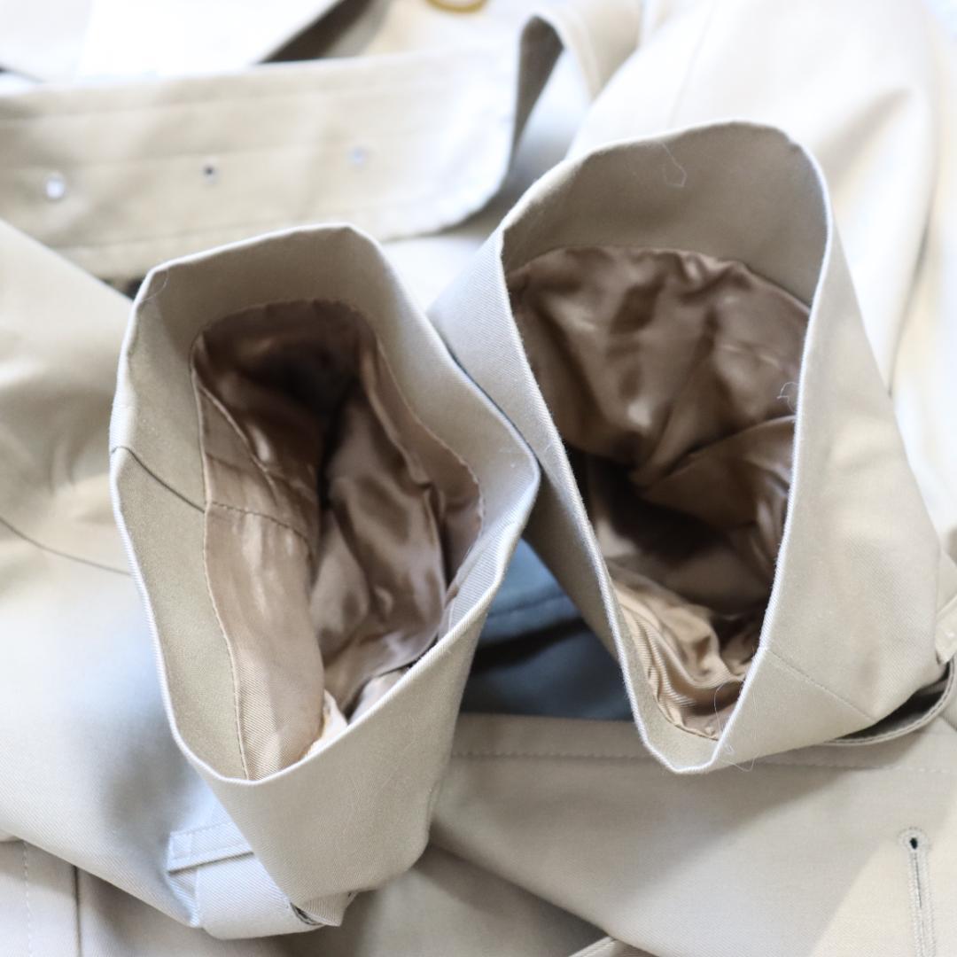 美品バーバリーロンドン✨トレンチコート　ノバチェック　ベルト　サイズ４８　英国製