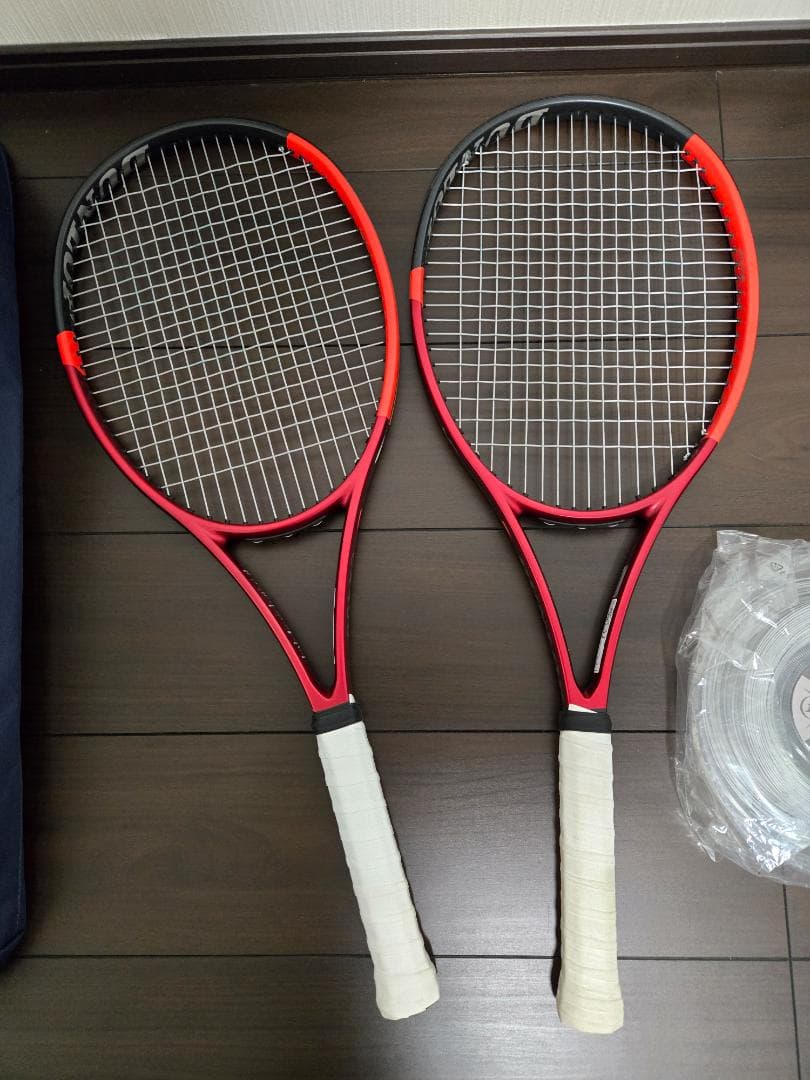 m*6様 DUNLOP テニスラケット 2本セット CX400 Tour おまけ