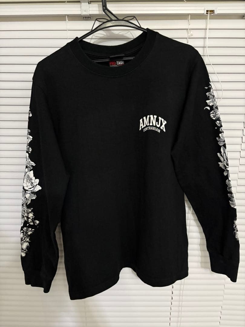 【最終値下げ中】平本蓮AMNJX ブラック ロングスリーブ Tシャツ M