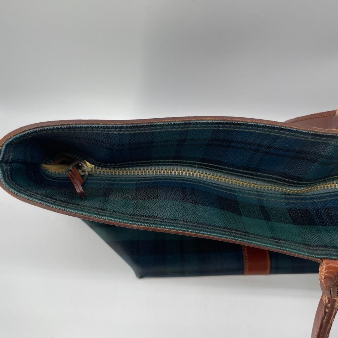 15446✨希少✨ポロラルフローレン 大容量 トートバッグ ブラックチェック