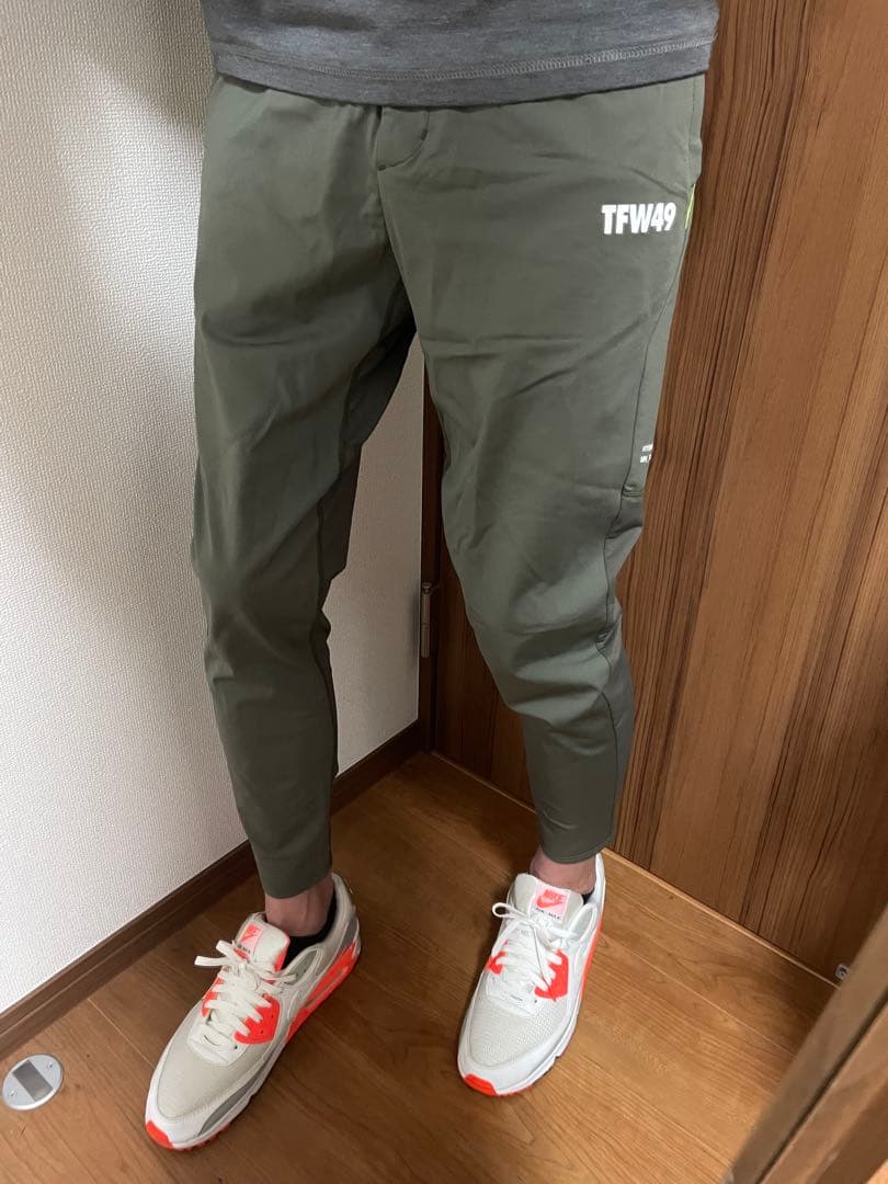 tfw49 ハイブリッドパンツ M カーキ　junhashimoto ゴルフ