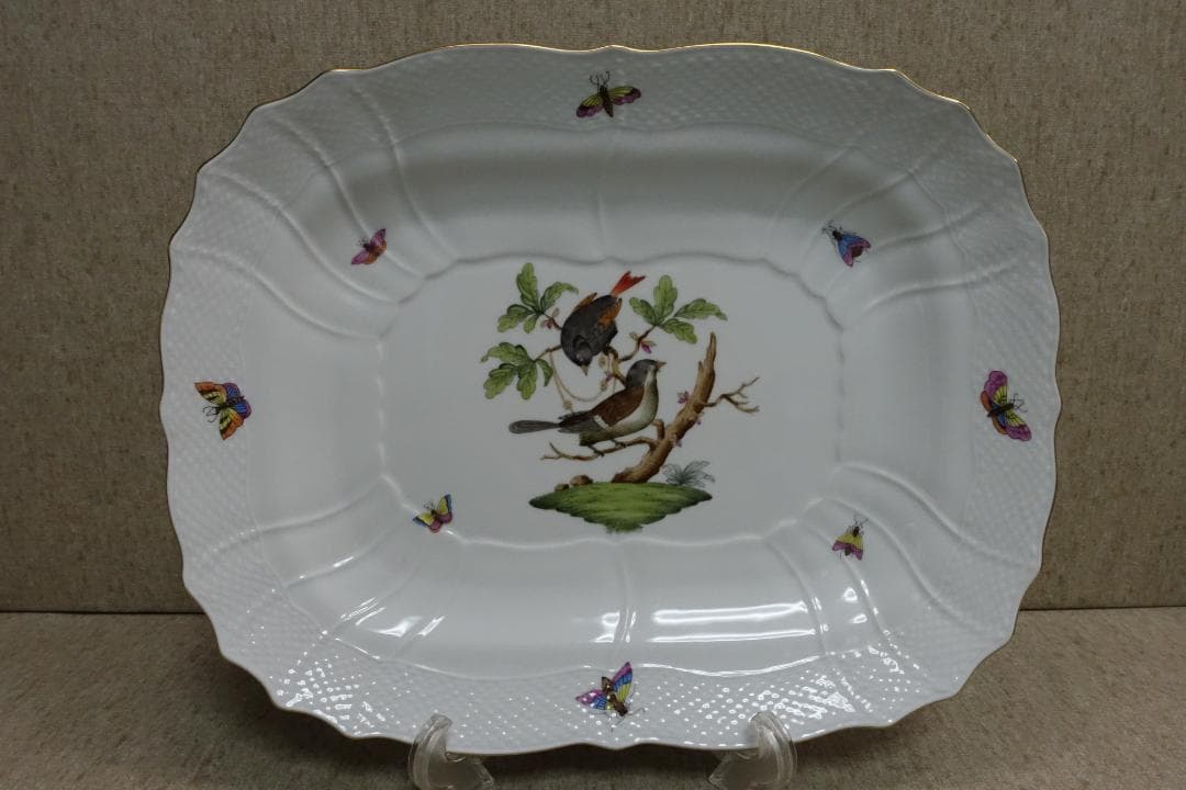 ＨＥＲＥＮＤヘレンド ロスチャイルドバード プレート大型