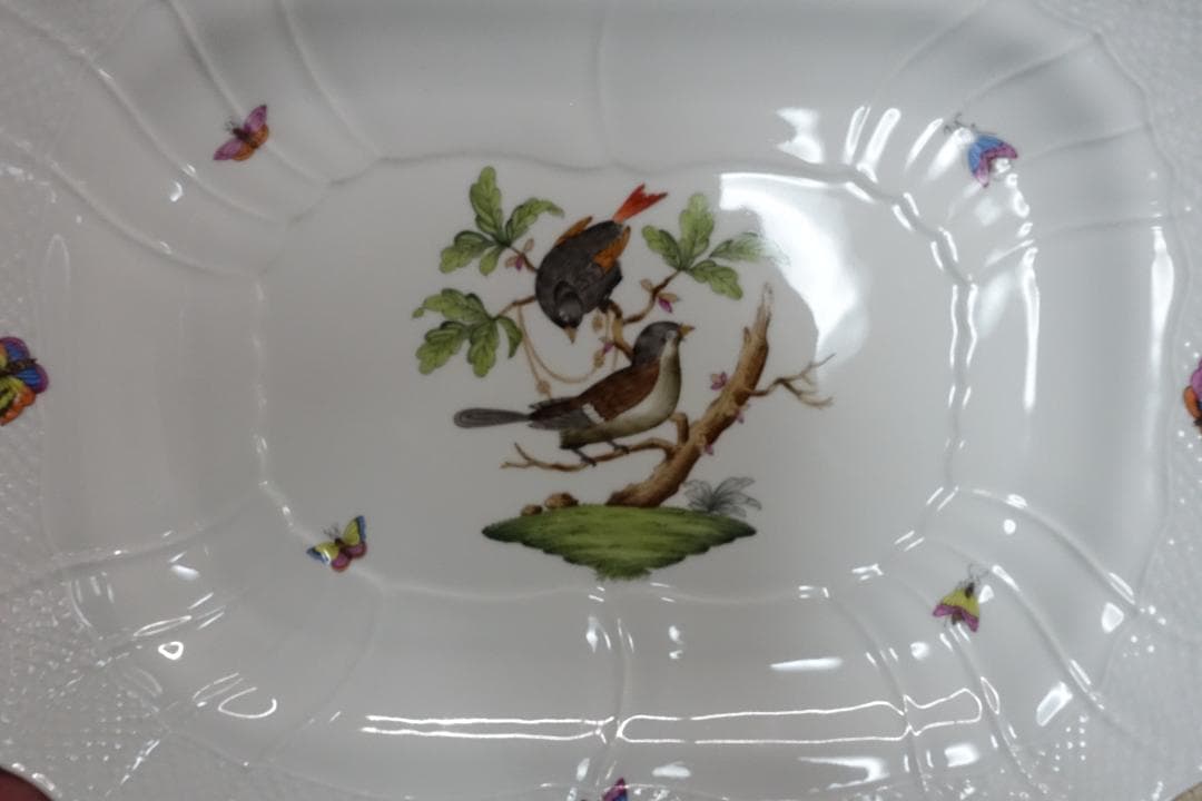 ＨＥＲＥＮＤヘレンド ロスチャイルドバード プレート大型