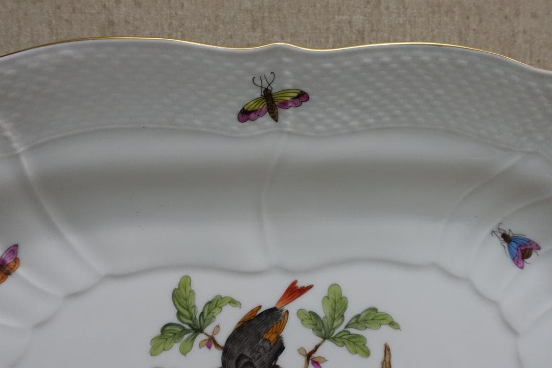 ＨＥＲＥＮＤヘレンド ロスチャイルドバード プレート大型