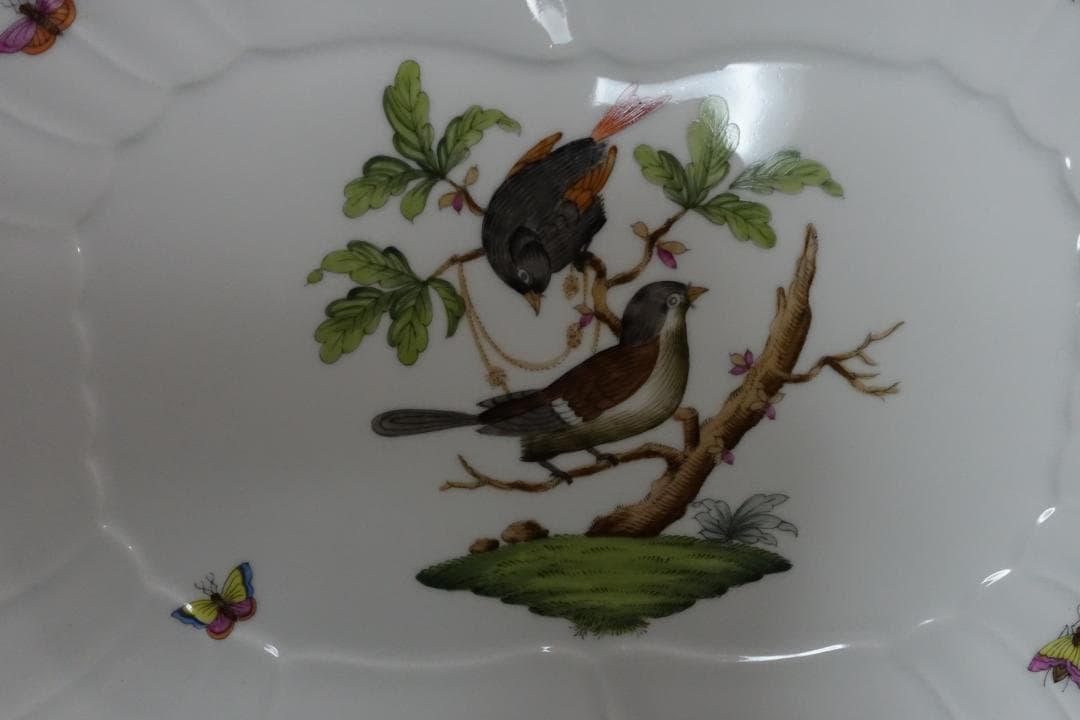 ＨＥＲＥＮＤヘレンド ロスチャイルドバード プレート大型