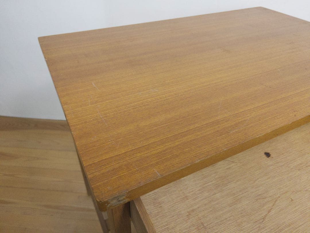 机　デスク　作業机　M073　古道具　古家具　ビンテージ　アンティーク　レトロ