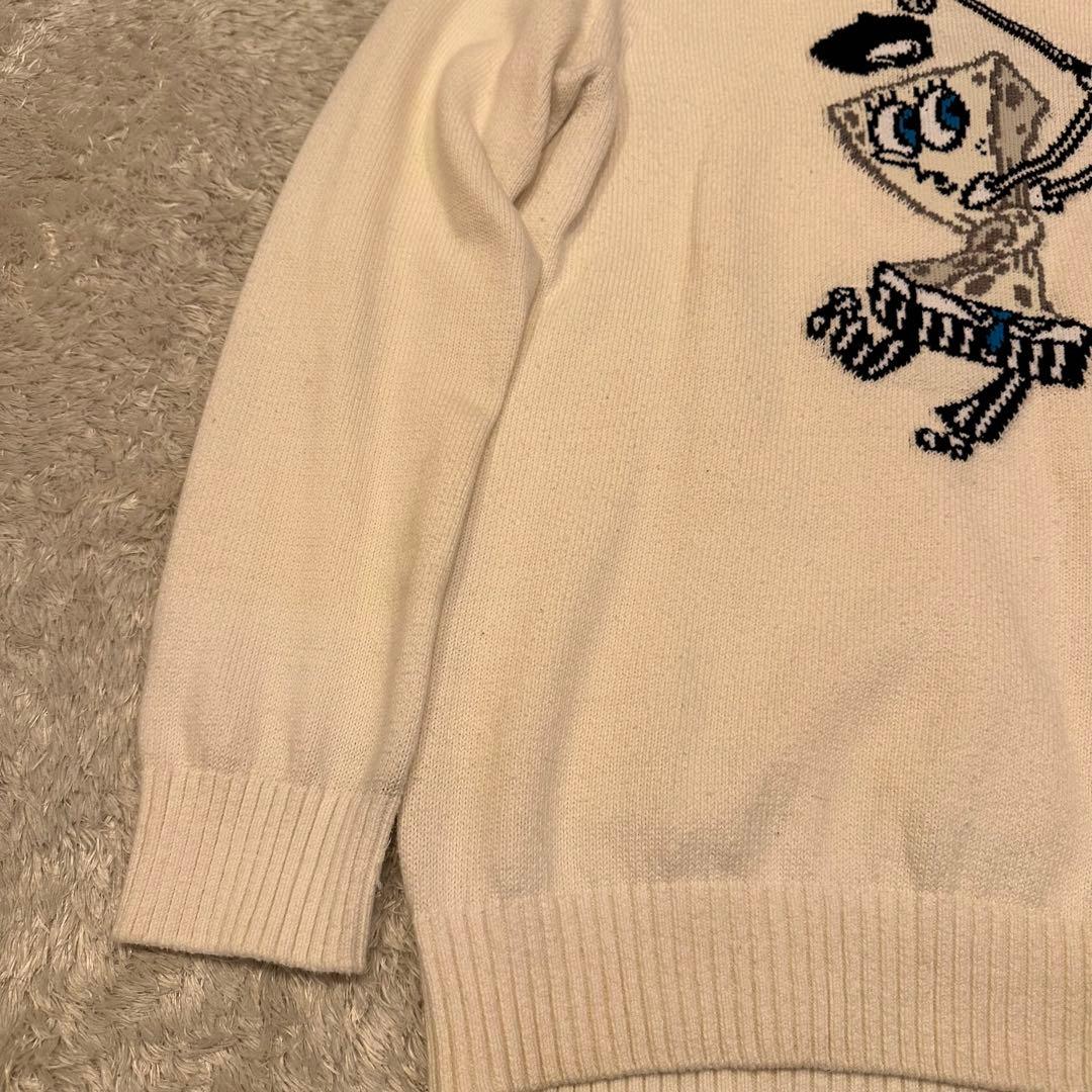 パーリーゲイツ　ニット　スポンジボブ　メンズ　サイズ5 ゴルフウェア