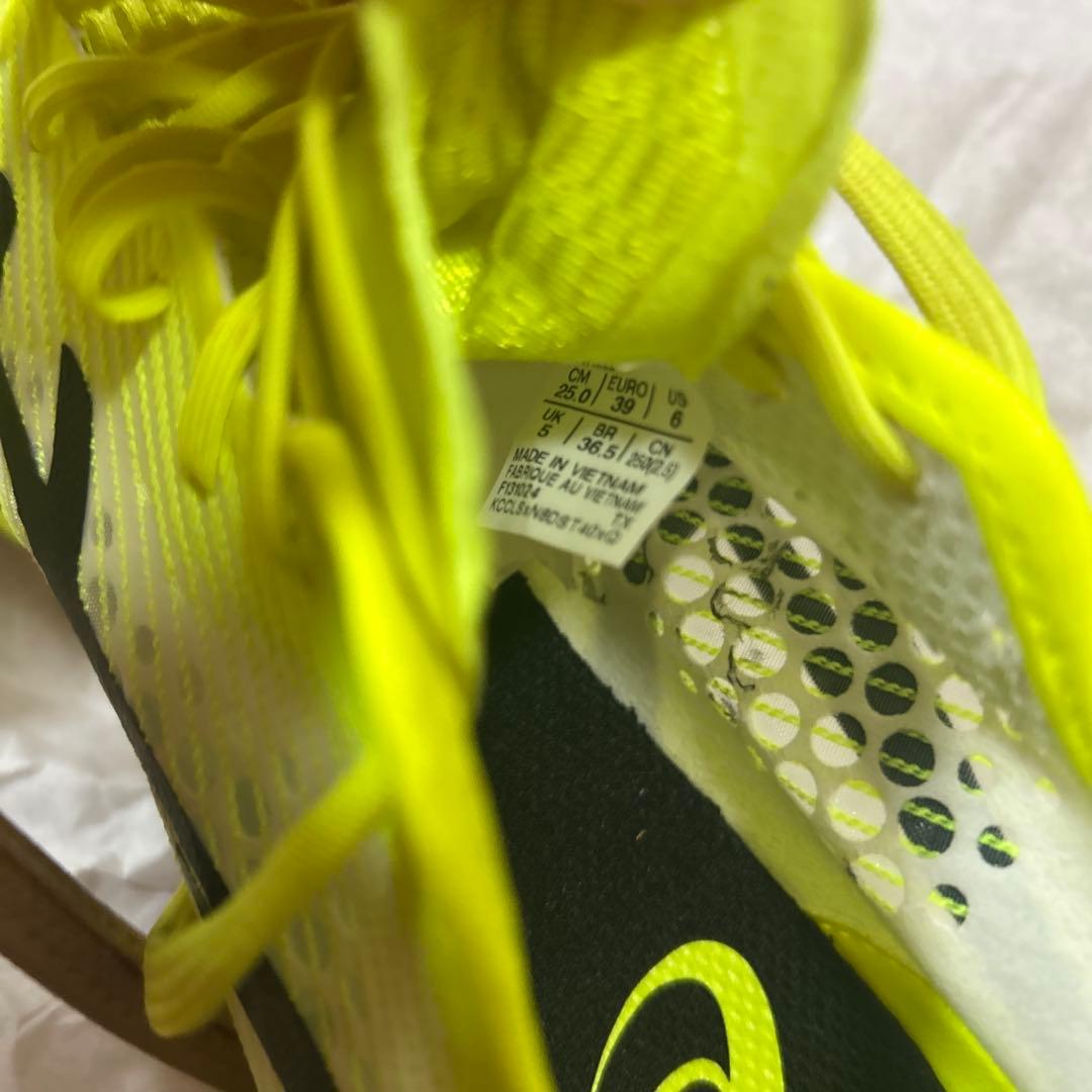 アシックス 陸上スパイク　ジェットスプリント3 25センチ　asics