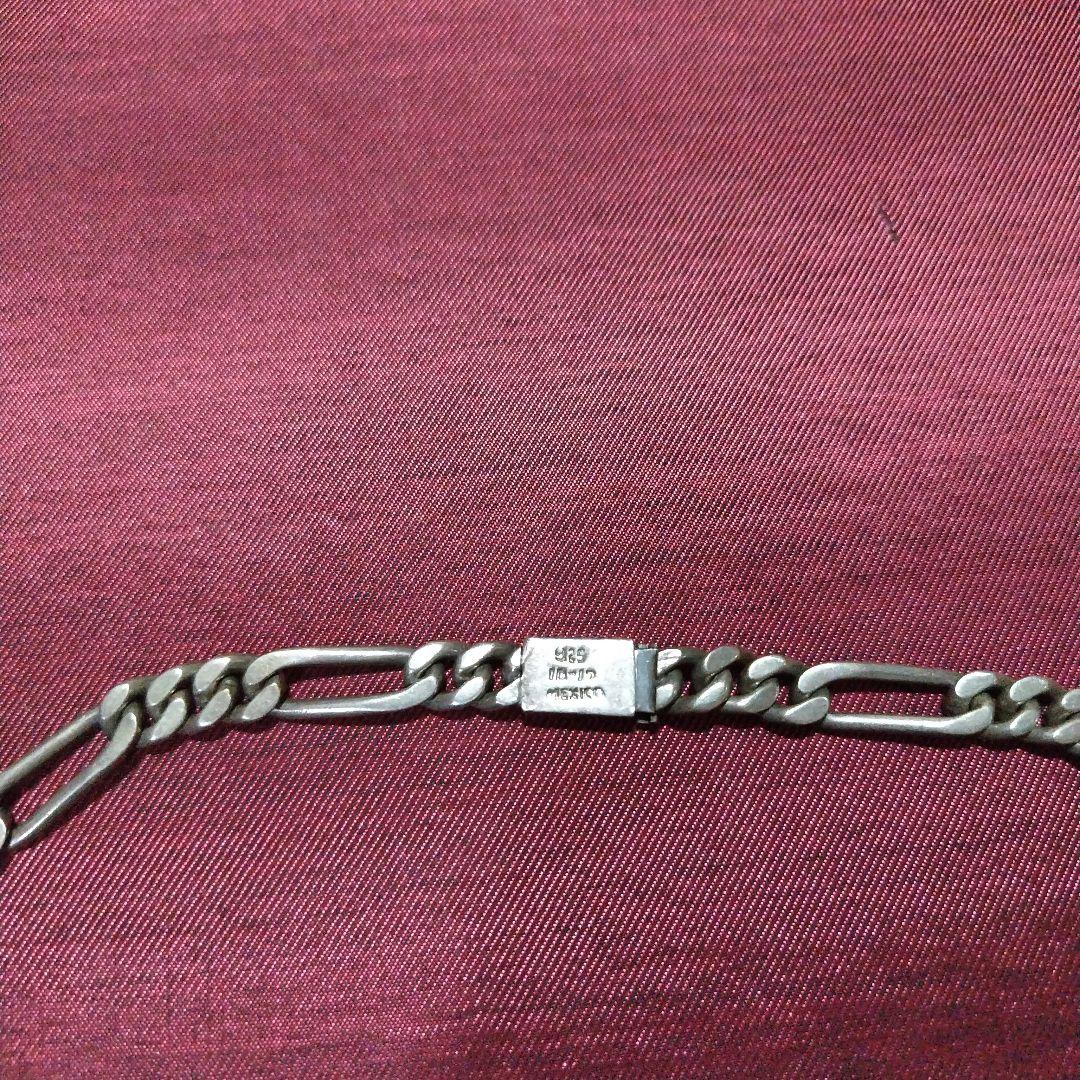 925シルバー チェーンリンク ネックレス 50cm