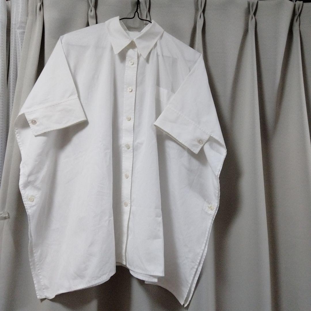 HERMES シャツ ブラウス 半袖 ホワイト