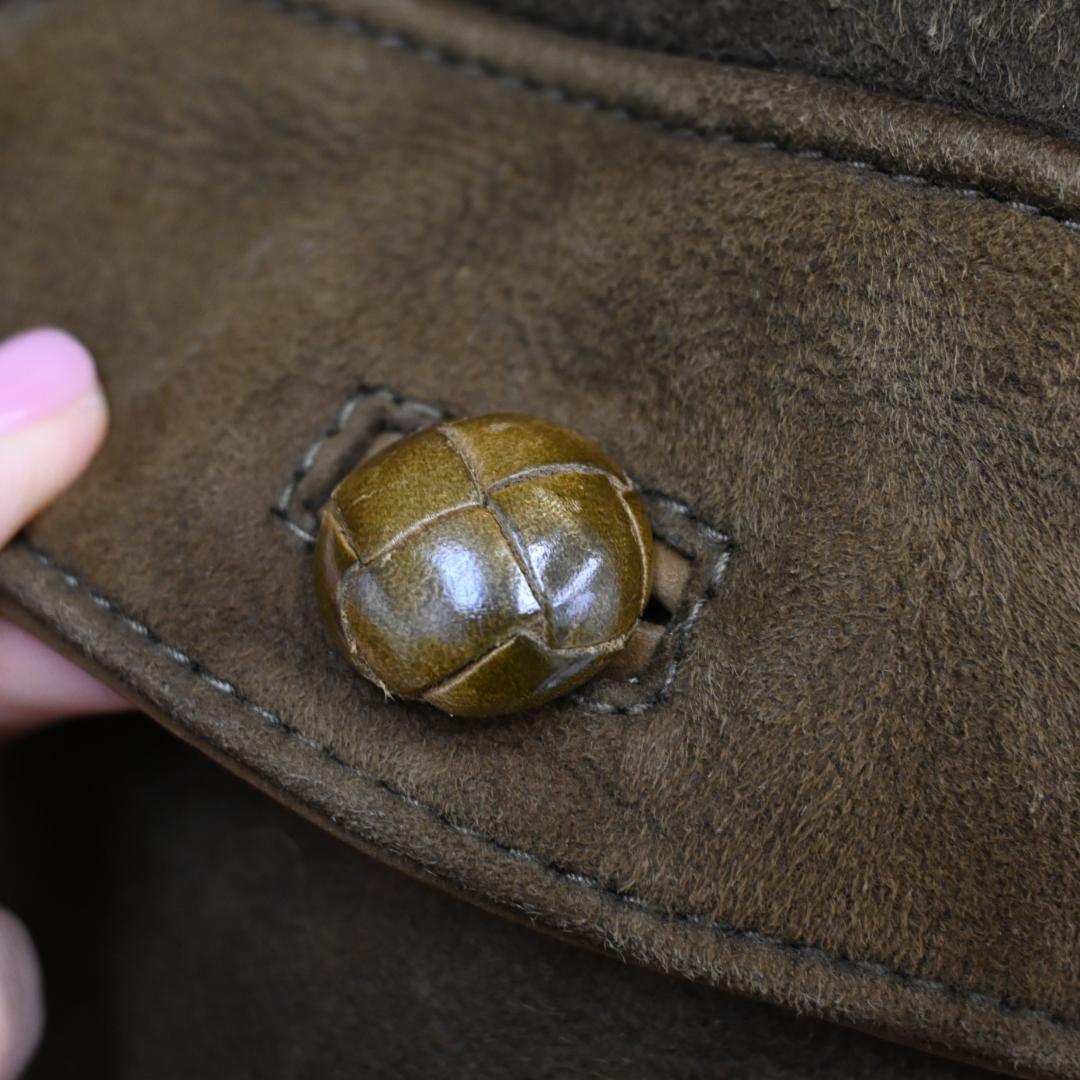 RUFFO ルッフォ ムートン ブルゾン ジャケット カーキ 48536\"