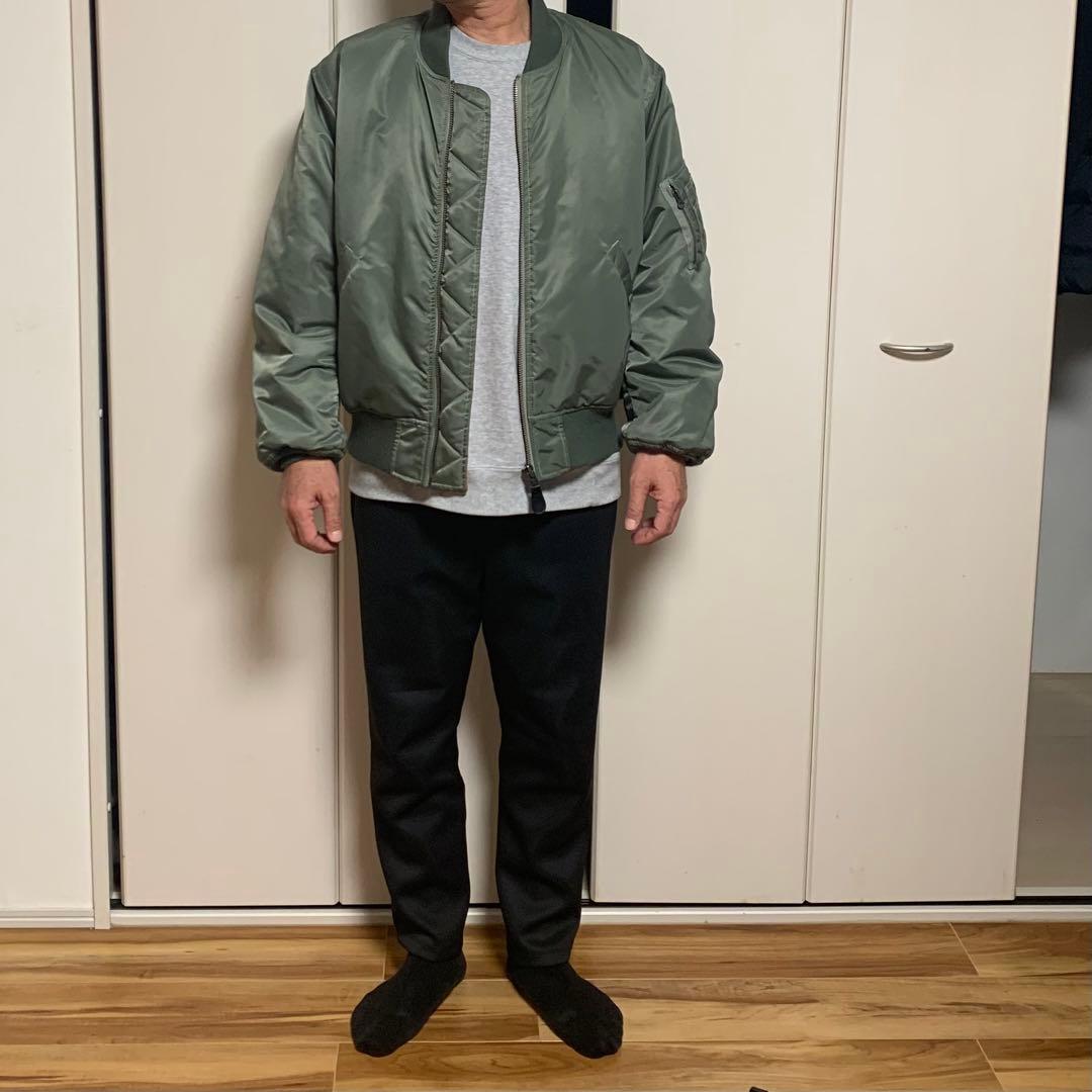 【美品】BEAMS リラックスフィット THERMOLITE(R) MA-1