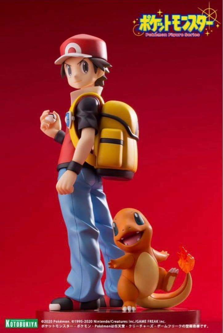 【未開封】ARTFX J 『ポケットモンスター』シリーズ レッドwithヒトカゲ