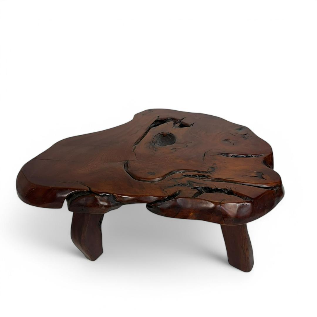 深谷木工　天然木　１枚板　テーブル　ちゃぶ台