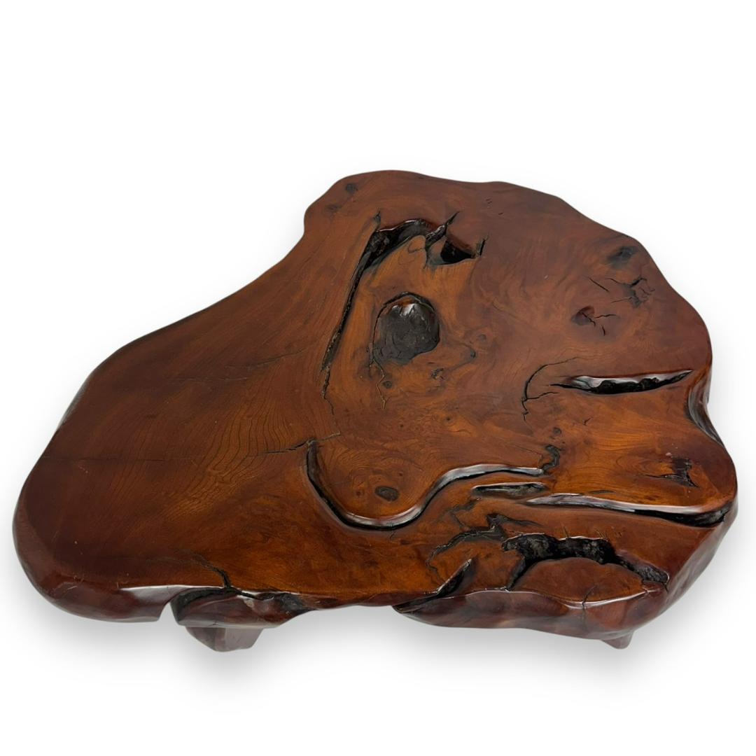 深谷木工　天然木　１枚板　テーブル　ちゃぶ台