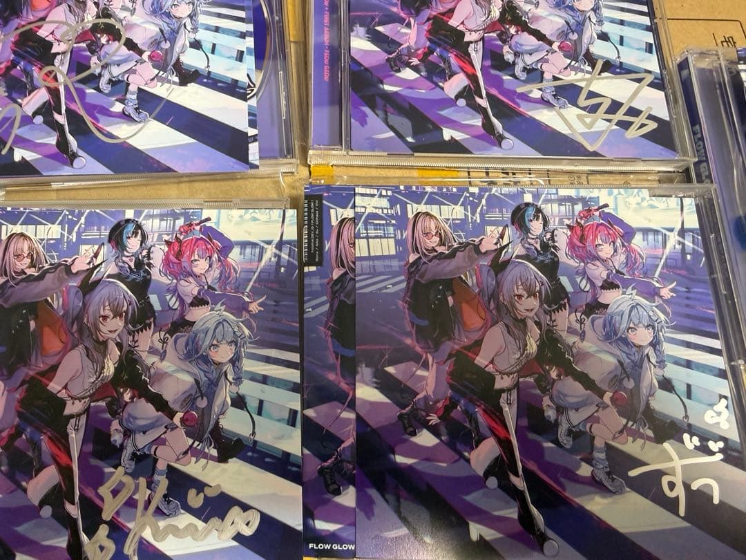 FLOWGLOW 1stアルバムEC数量限定 サインアナザージャケット