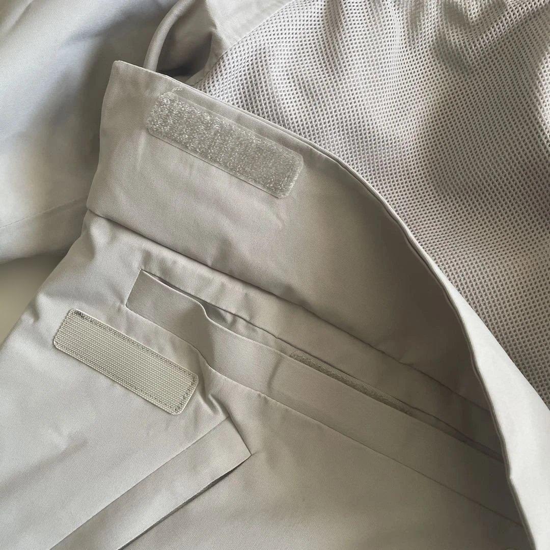  RECcontrol フード付きジャケット ライトグレー