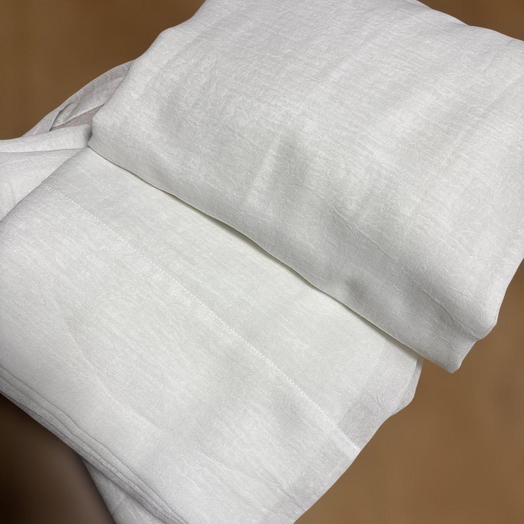 FISBAスイス製高級生地オーダーメイド　レースカーテン　両開き　④