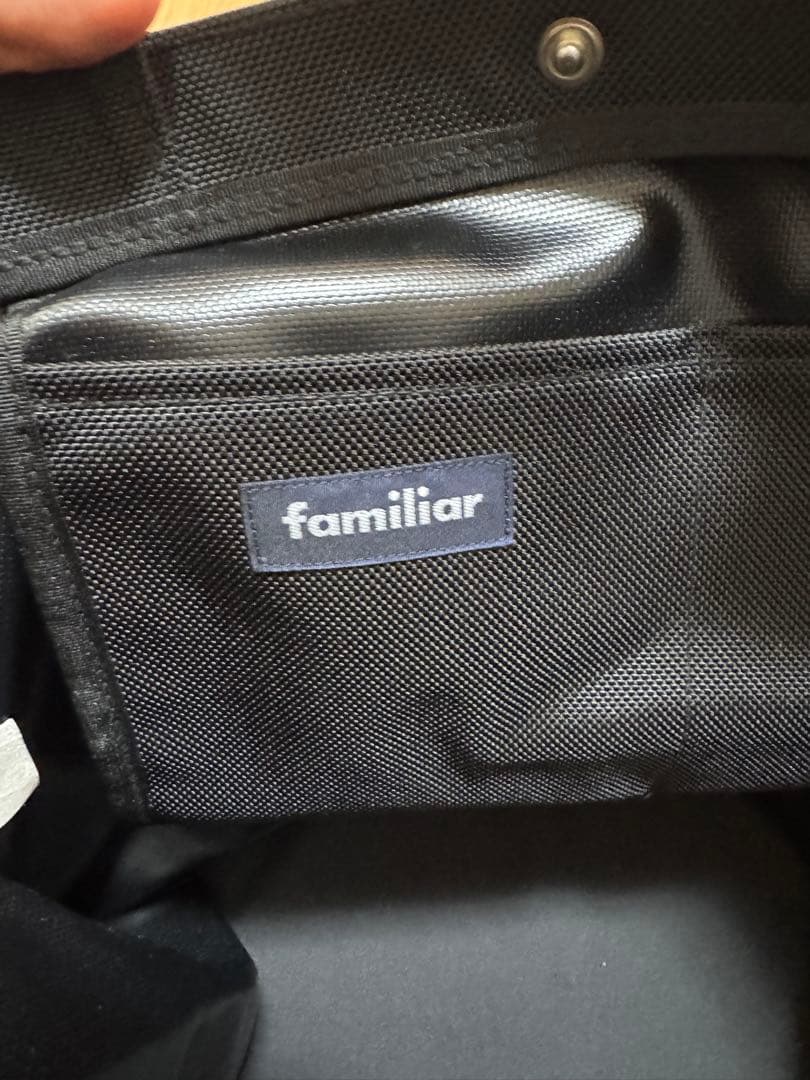 familiar 受験　バッグ　ブラック