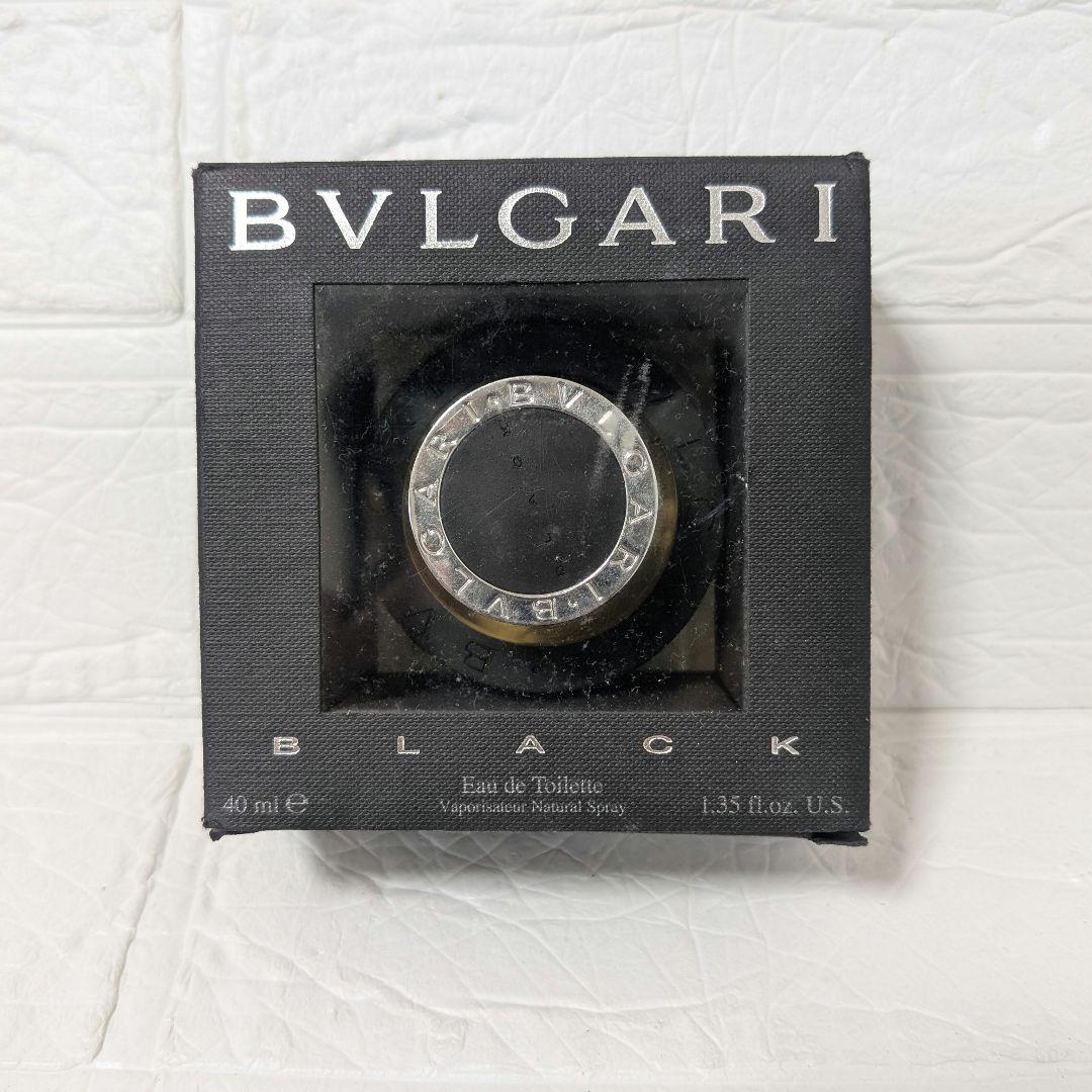 廃盤　ブルガリ　ブラック　オードトワレ　40ml メンズ　香水　箱あり
