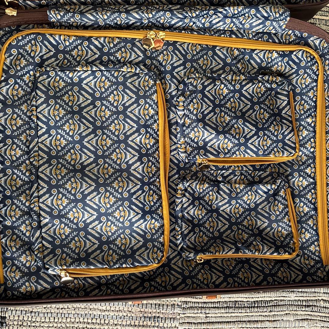 ACE エース　レザートランク風　スーツケース　HaNT ノートル　50L