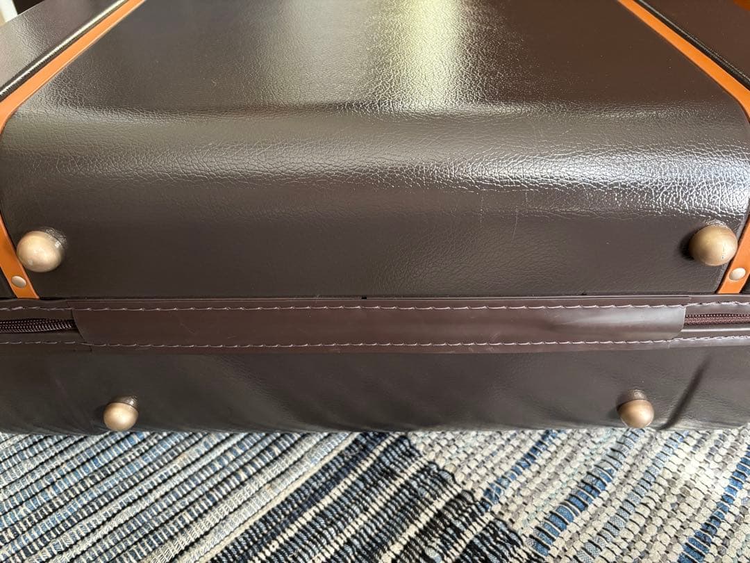 ACE エース　レザートランク風　スーツケース　HaNT ノートル　50L